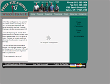 Tablet Screenshot of prierpipe.com